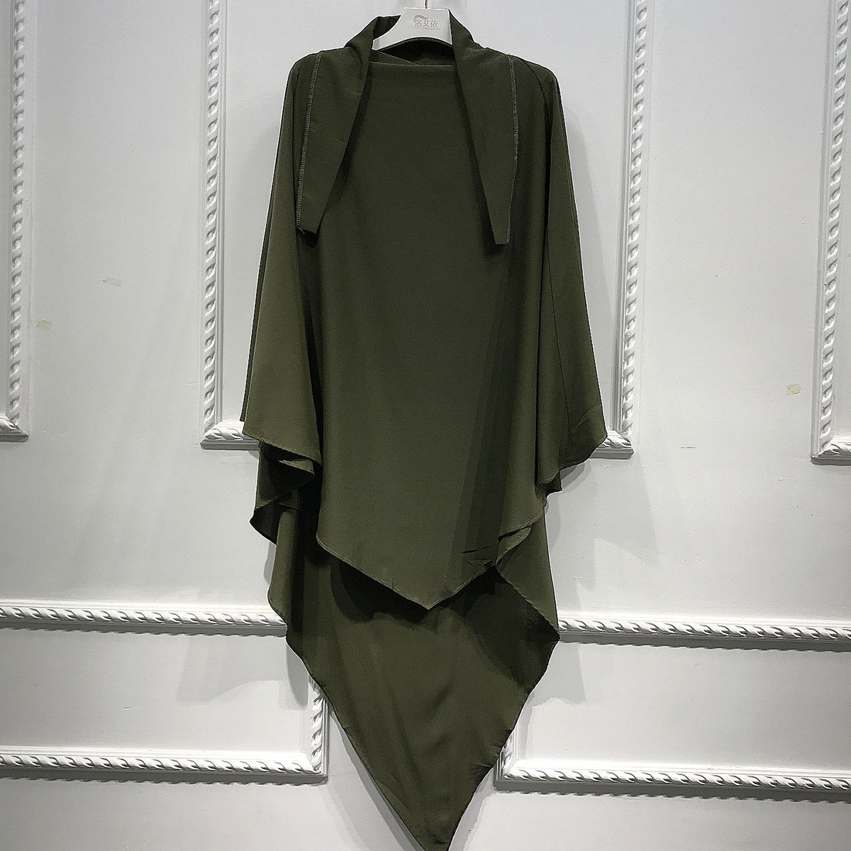 #901 khimar 1 layers khimar chiffon