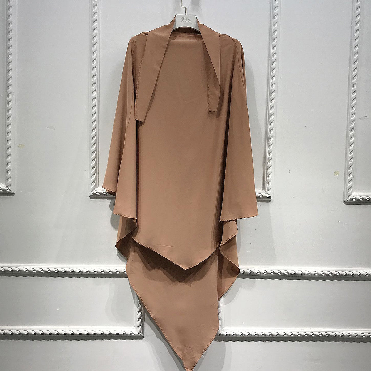 #901 khimar 1 layers khimar chiffon