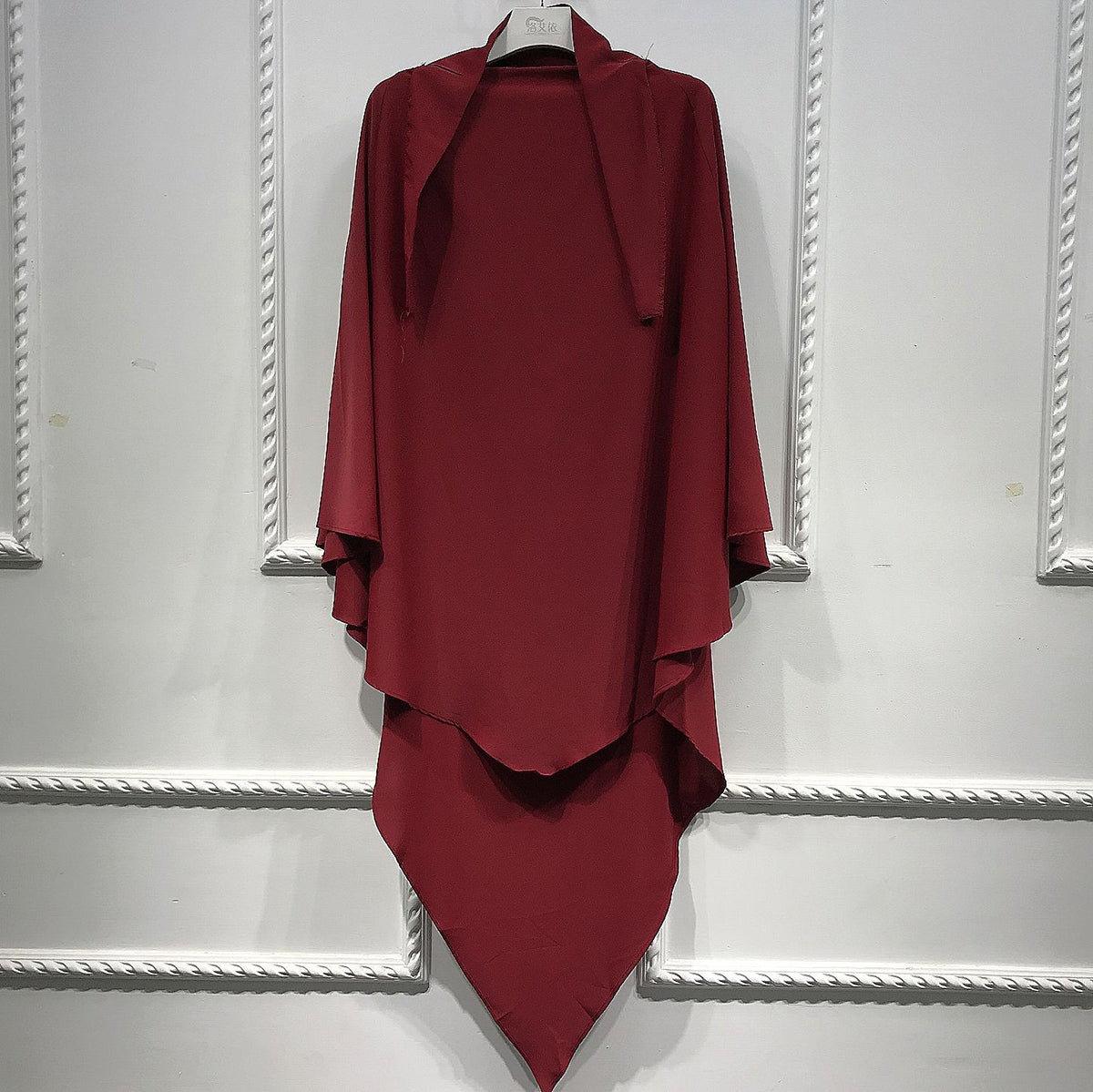 #901 khimar 1 layers khimar chiffon