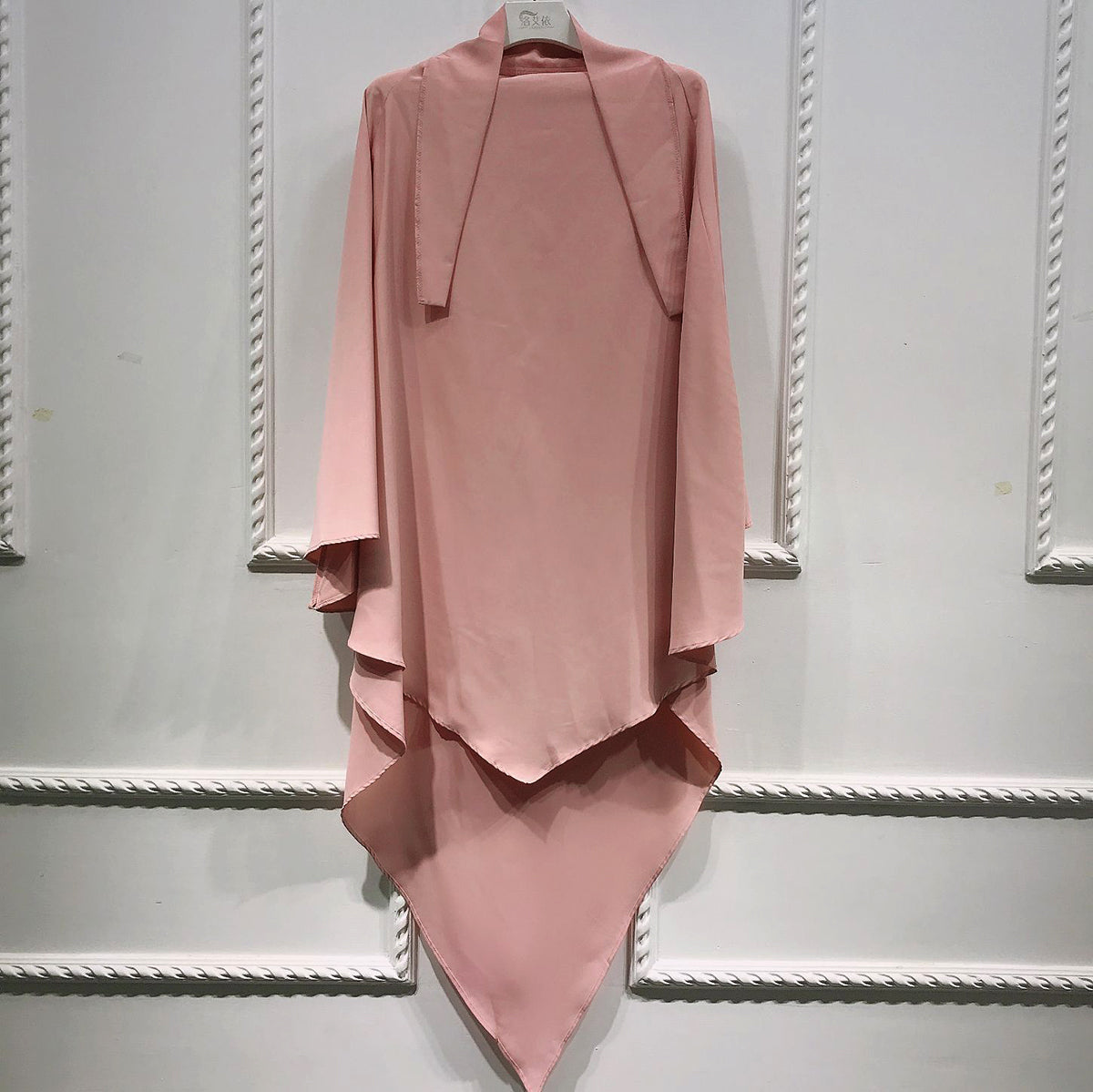 #901 khimar 1 layers khimar chiffon