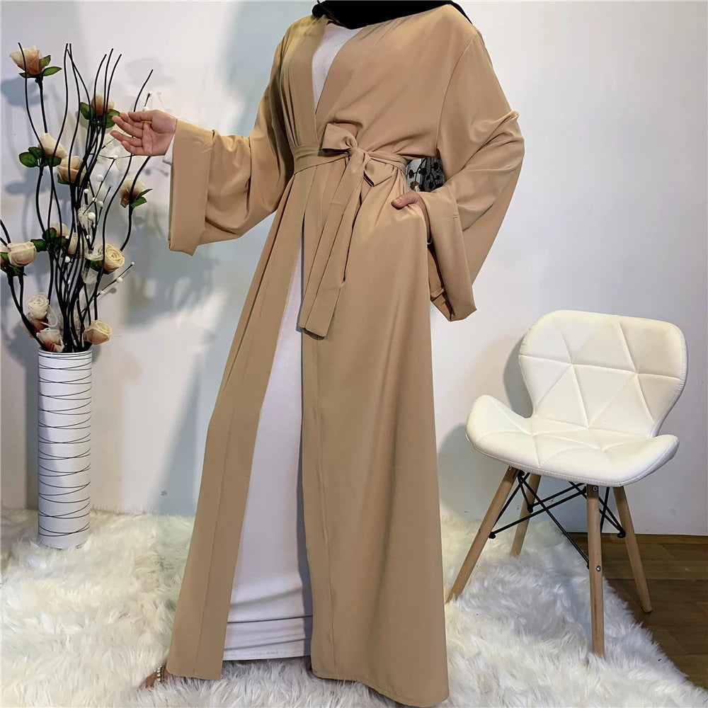 #1763 open abaya women lady dress