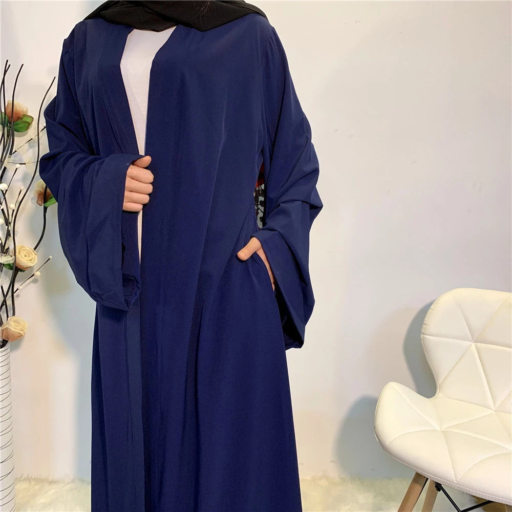 #1763 open abaya women lady dress